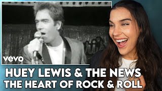 A LOT OF FUN!! First Time Reaction to Huey Lewis &amp; The News - "The Heart Of Rock &amp; Roll"