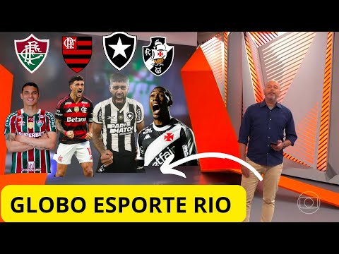 ❗️GLOBO ESPORTE RIO/ NOTÍCIAS DOS CARIOCAS HOJE COMPLETO. 