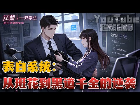 大一新生苏江觉醒系统，被迫向班花安柔表白，意外卷入黑道纷争。安柔竟是黑道千金，绑架苏江。苏江凭借系统奖励的枪械精通，在黑道中崭露头角。成为安家女婿，江都黑道闻风丧胆《表白系统：从班花到黑道千金的逆袭》