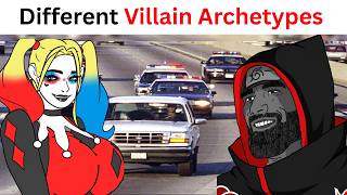 Types of Villain Archetypes Be Like