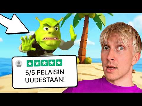 Kokeilin *KATSOJIEN TEKEMIÄ* Roblox PELEJÄ 😂 | #1