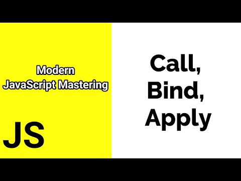 Call Bind Apply Javascript Es6 Tutorial For Beginners Time For Code