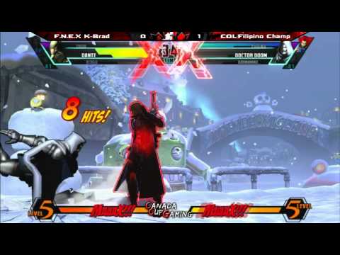 K-Brad vs Filipino Champ - Canada Cup Gaming 2012 UMVC3