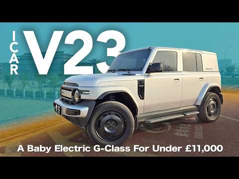 iCar (iCaur) V23 Review - This Awesome Electric Baby G-Class Costs Less Than $15k.