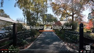 Video overview for 149 Onkaparinga Valley  Road, Oakbank SA 5243
