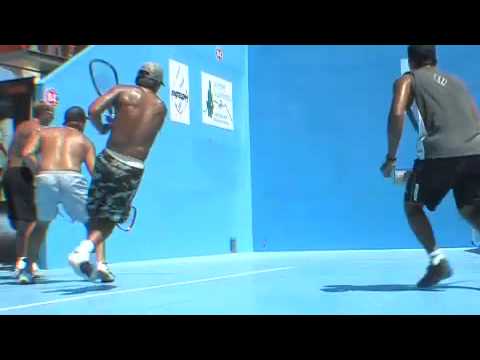 Battle of the Beach - Venice Beach, CA - Outdoor Racquetball Promo Video