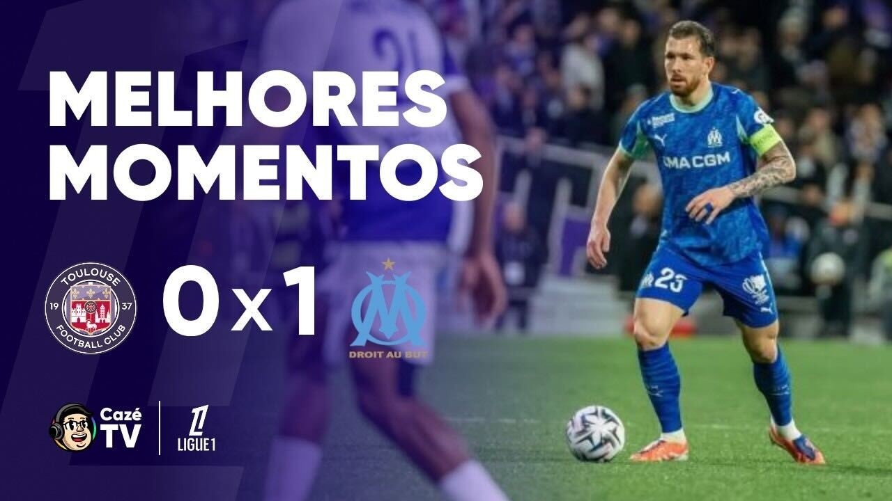 MELHORES MOMENTOS: TOULOUSE 0 X 1 OLYMPIQUE MARSEILLE | LIGUE 1 2025/2026 | 25ª RODADA