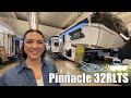 Check out this Video for a 2026 Jayco Pinnacle 32RLTS(Stock #T135949)  for sale by Blue Compass RV Des Moines. This unit is located in Altoona, IA