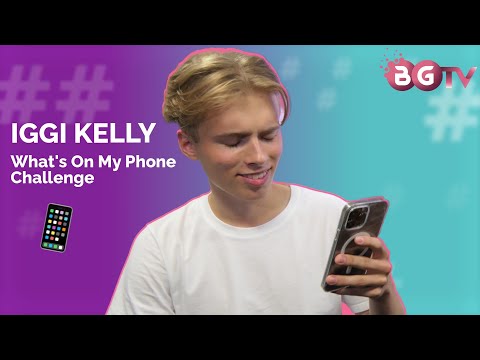 IGGI KELLY - What's on my Phone | Challenge | 2022 | Bubble Gum TV