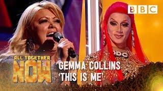 Drag queen Divina throws shade at Gemma Collin&#39;s &#39;This Is Me&#39; ⛱️🍕👂😧 - All Together Now