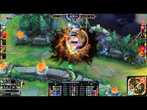 SKT T1 Faker - Lux highlights vs. Zed - Korean SoloQ - Pre-Season 2015 - League of Legends