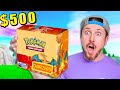 Custom $500 CHARIZARD Pokemon Card Booster Box! (opening)