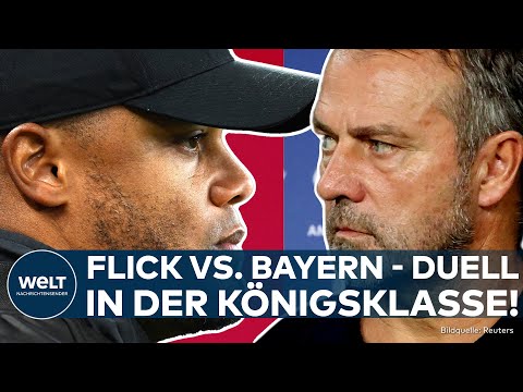 CHAMPIONS LEAGUE: Kampf der Tabellenführer - FC Bayern München trifft auf Hansi Flicks FC Barcelona