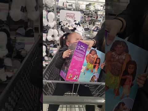 Brielle's Toy Shopping struggle.