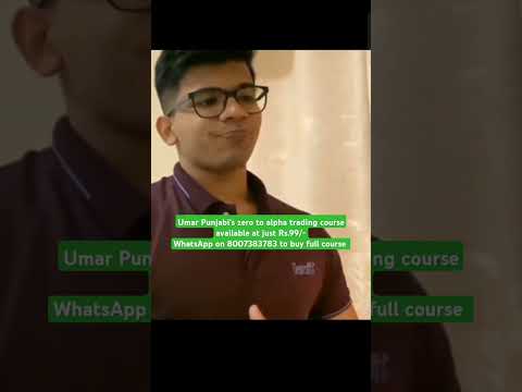 alpha trader course at just Rs.99 😱 #alphatrader #umarPunjabi #zerotoalpha #forex  #course #leaked