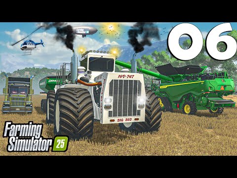 Harvesting 500.000L of CANOLA + EXTRA SILAGE | ANIMALS Challenge | Farming Simulator 25