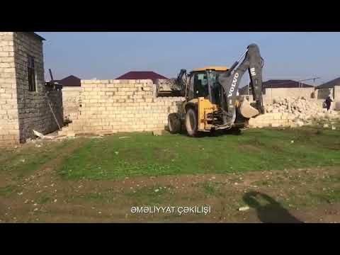 Fövqəladə Hallar Nazirliyi tərəfindən qanunsuz tikililər sökülüb