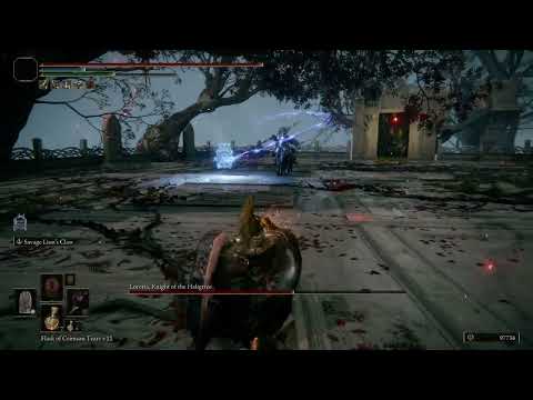 Elden Ring Loretta, Knight of the Haligtree Boss Fight NG+2