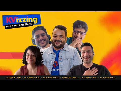 KVizzing with the Comedians Visual Edition QF4 I Quiz I Quizzing I Quiz Show I Trivia I Kumar Varun