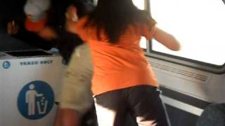 No Way - Bethany kicking Barneys Butt :P