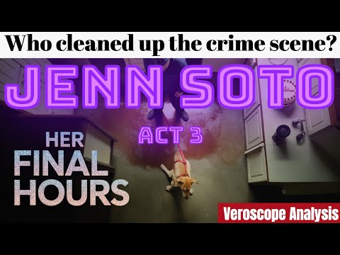 Jenn says "Who Me?" - Jennifer Soto Knows EXACTLY Who Cleaned Up That Messy Crime Scene.