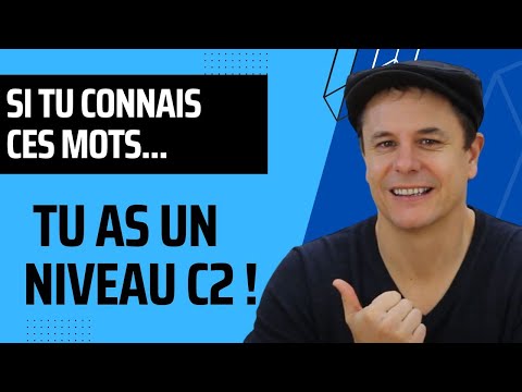 Si tu connais ces mots, tu as un niveau C2 en français 📋😎 !