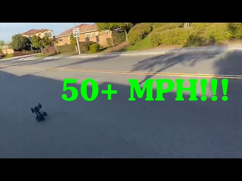Overvolting my Mini E-Revo to break 50mph