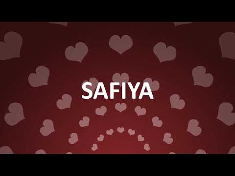 HAPPY BIRTHDAY SAFIYA