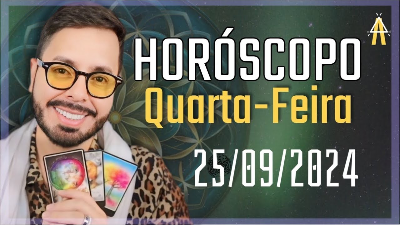 HORÓSCOPO DO DIA 25/09/2024🔮