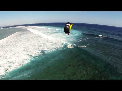 Kitesurfing Namotu Island Fiji, July 2014