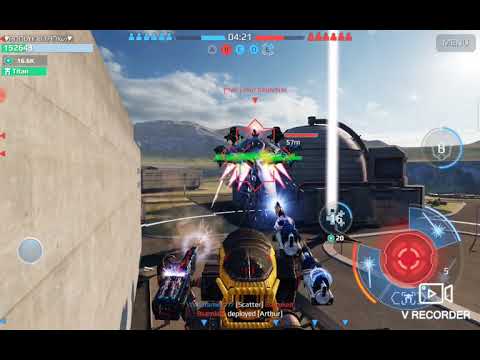 War Robots Domination - How to be annoying using the far hill on Powerplant (if you make it there =)