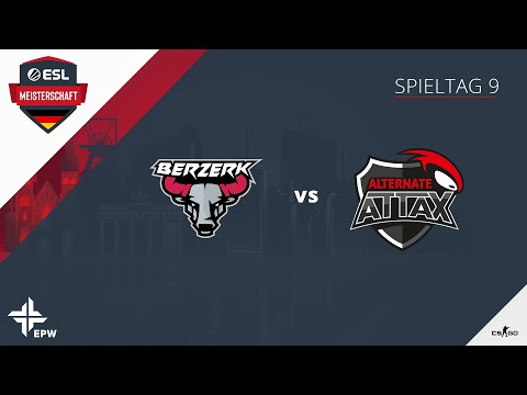 CS:GO - Berzerk vs. ALTERNATE aTTaX - ESL Frühlingsmeisterschaft 2019 - Tag 9 - Cache