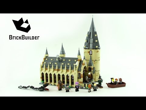 Lego Harry Potter 75954 Hogwarts Great Hall - Lego Speed Build