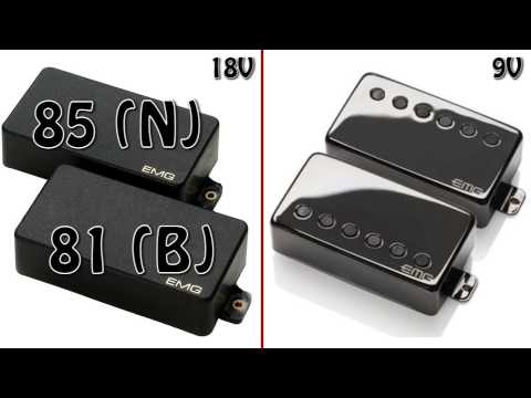 EMG 81B/85N vs EMG JH Set