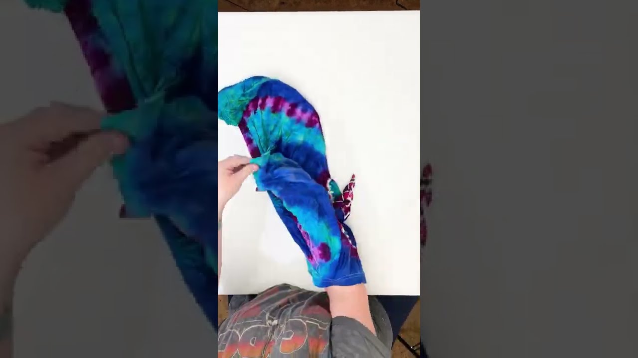 Tie Dye T Shirt | Gemstone Mandala #Shorts