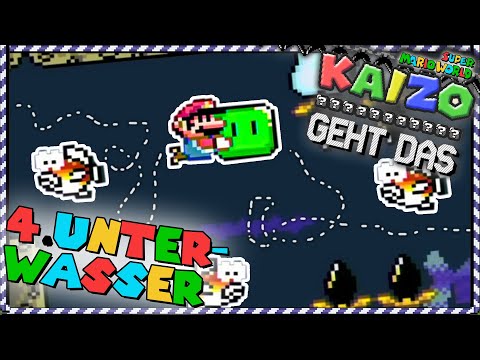 Kaizo geht das! - So überlebt ihr die Unterwasserwelt | #4