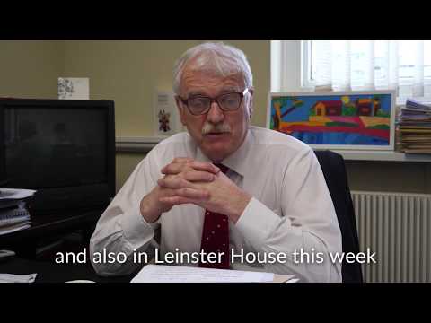 Update, 11th of April 2019 - Tony Gregory, Brexit, Disability issues