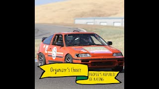 Taking the checker, day one with 24 Hours of Lemons at Days of Thunderhill 2024