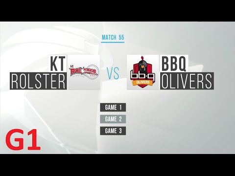 KT vs BBQ Game 1 Highlights - 2017 LCK SPRING SPLIT