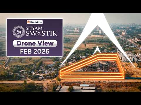 Shyam Swastik Shyam Swastik Hathijan Ahmedabad 🌆 Premium 3 & 4 BHK High-Rise Living | Full Drone Tour / Feb 2026 Timeline Image 1