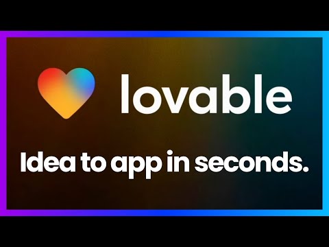 Lovable Agent Lovable - AI Agent Video