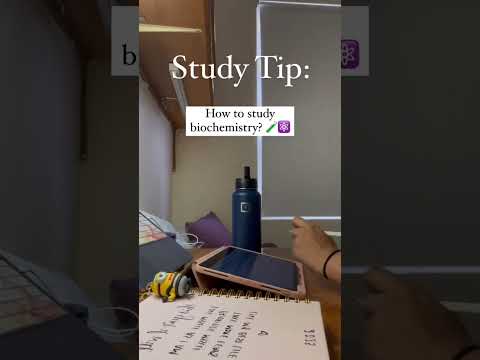 How to get an “A” in Biochemistry? #howtostudy #howtostudybiology #studytips #stemeducation #shorts