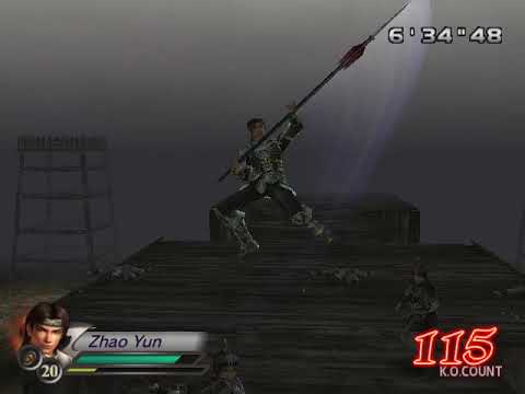 Dynasty Warriors 4 Hyper | challenge mode ( Bridge melee).