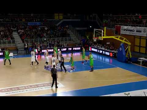 BRYCE DOUVIER FULL GAME 2017/18 Treviglio - Siena : #31 WHITE - 19pts, 16rebs