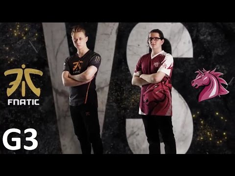 FNC vs UOL Game 3 Highlights - 2017 EULCS SPRING SPLIT - WEEK 7 DAY 2