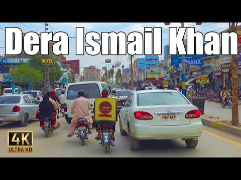 🇵🇰 Dera Ismail Khan 2025 - Scenic Driving Tour in 4K