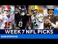 Picks for EVERY BIG Week 7 NFL Game | Picks to Win, Best Bets, & MORE | CBS Sports HQ