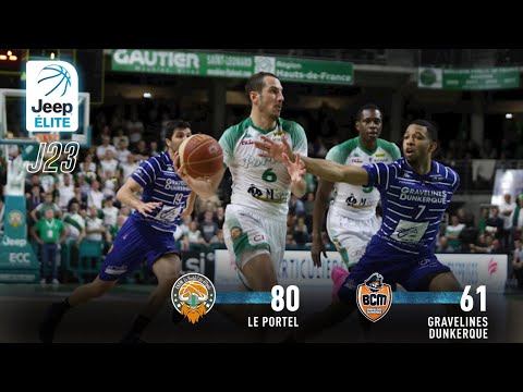 Jeep® ÉLITE : Le Portel vs Gravelines-Dunkerque (J23)