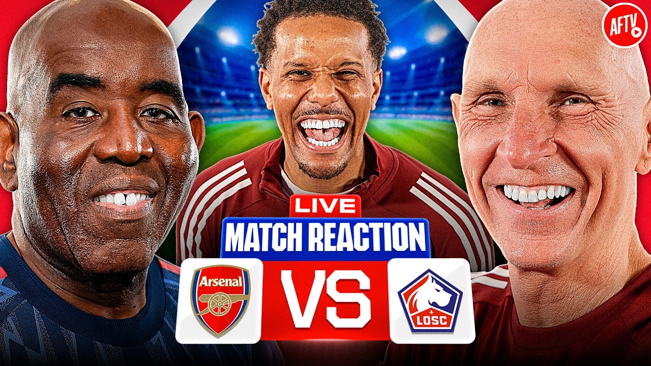 Player Ratings LIVE Ft. Robbie | Arsenal vs LOSC Lille | Match Reaction
