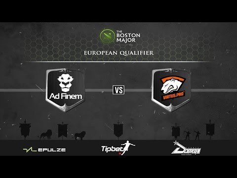 Ad Finem vs Virtus Pro - Dota 2 The Boston Major | Highlights
